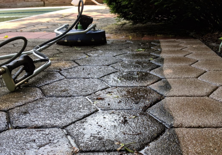 Power Washing Patio