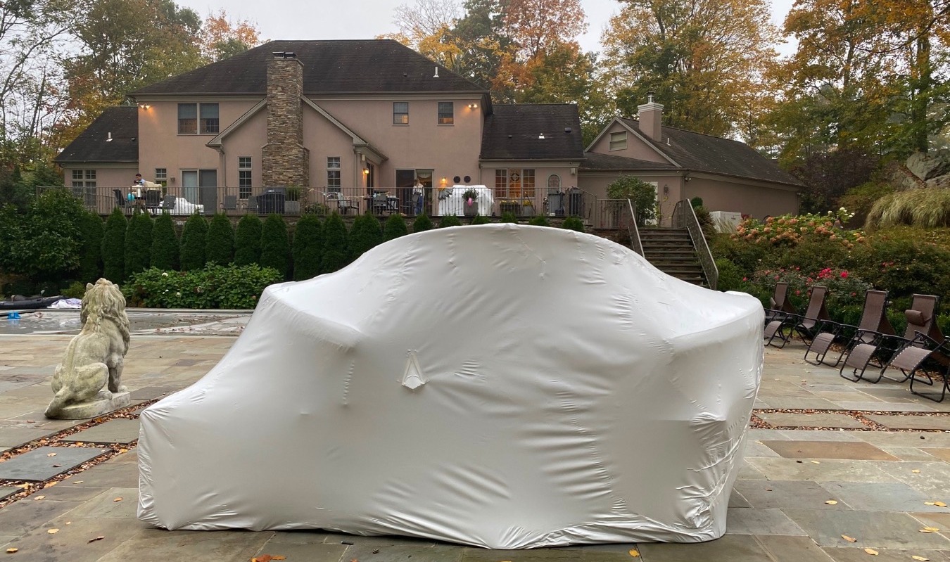shrink wrap outdoor funiture Westchester ny